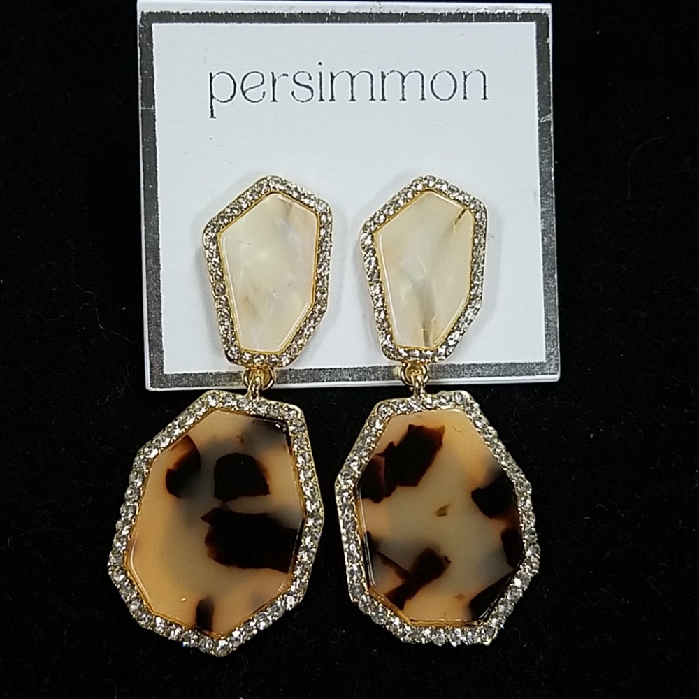 Persimmon earrings